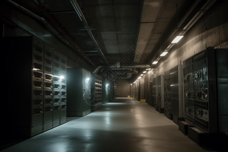 高科技的地下存储设施图片