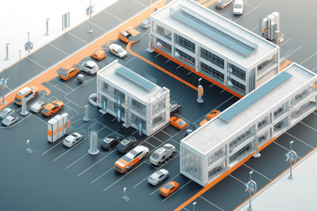 城市停车场智能的停车管理系统设计图片