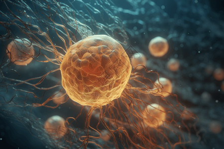 水母照片详细的人类胚胎干细胞设计图片