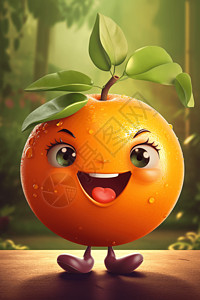 友善热情的橙子高清图片