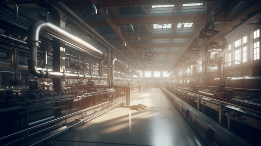 工业工厂装配线的图图片