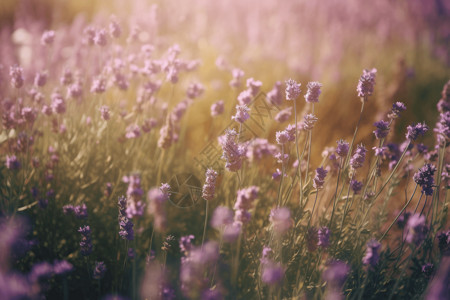 紫色薰衣草背景图片