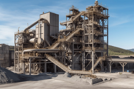 煤炭生产现代化加工厂机器设计图片