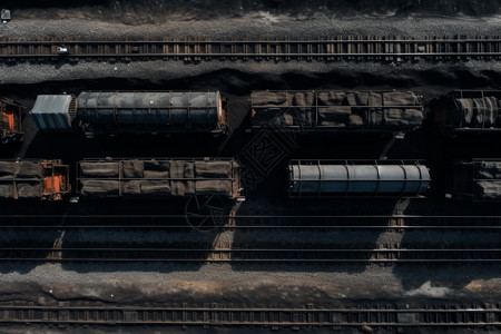 大型煤矿运输图片