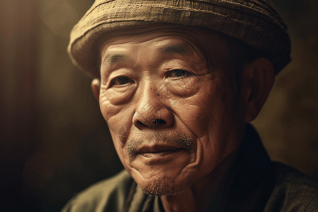 亚洲老人图片
