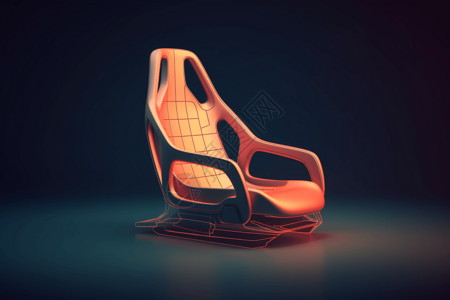 汽车座椅设计背景图片