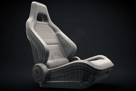 舒适时尚的汽车座椅设计图片