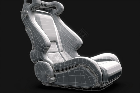 汽车座椅平面插图图片