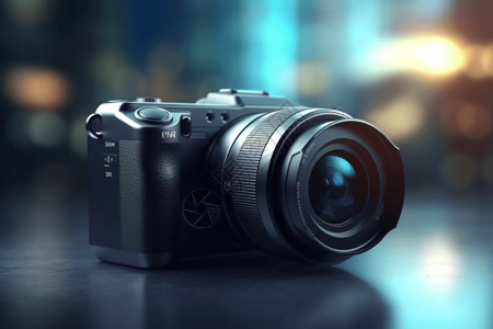 黑色数码相机数码相机产品设计图片