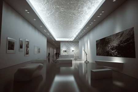 现代美术馆清背景图片