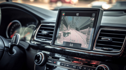 汽车免提GPS导航图片