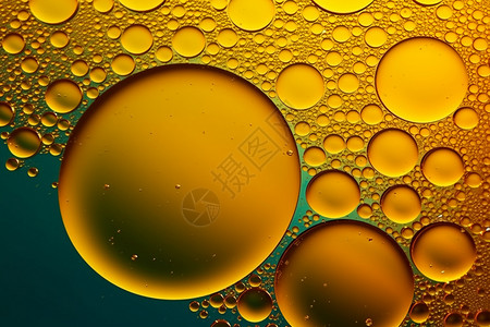 抽象油滴气泡背景背景图片