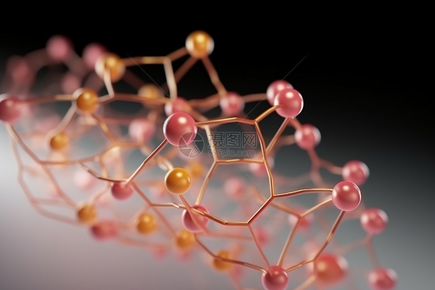 分子结构三维图片