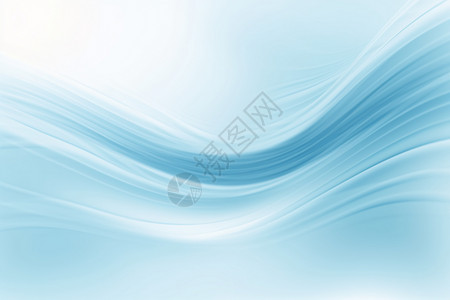 浅蓝色波浪抽象创意背景高清图片