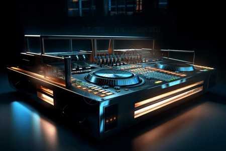 调音DJ电子设备设计图片