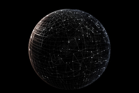 透明网格地球仪5g网络连接图标的地球仪设计图片