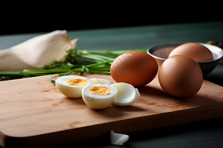 鸡蛋营养背景图片