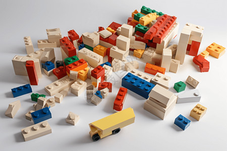 积木建筑玩具图片