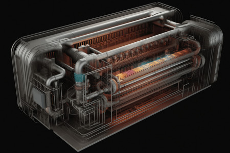 热能系统热能交换系统的内部原理设计图片