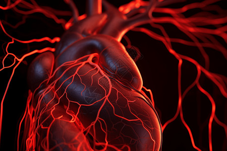 人体血管动脉循环高清图片