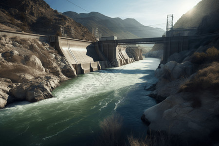 水力发电大坝图片图片