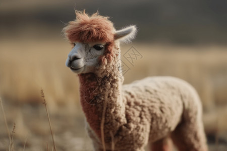 毛毡羊驼图片