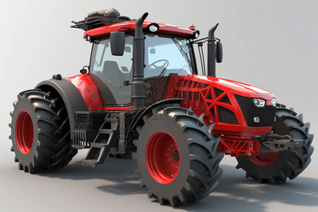 麦草农用机械现代化的农用机械设计图片