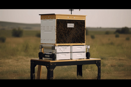 蜂箱智能养蜂设备设计图片