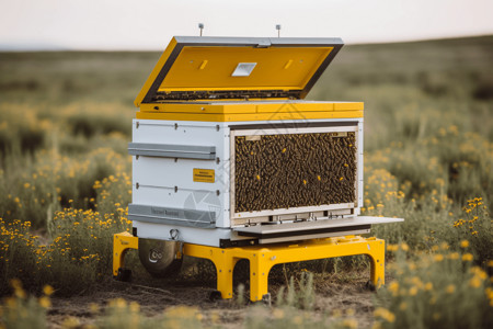 养蜂基地智能养蜂技术设计图片