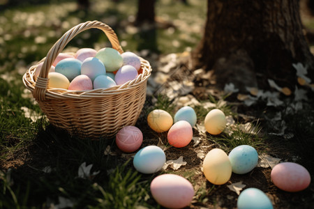 漂亮好看的复活节彩蛋高清图片