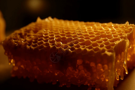 蜂窝收集蜂蜜图片