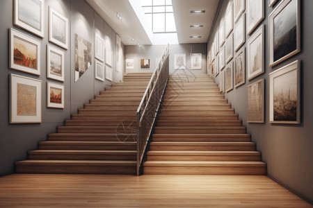 美术馆楼梯图片