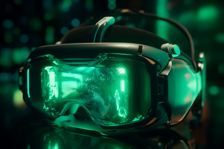 眼镜3d素材虚拟现实设计图片