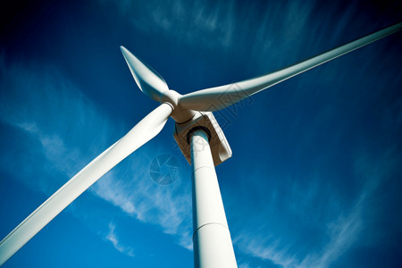 风力涡轮机结构背景图片
