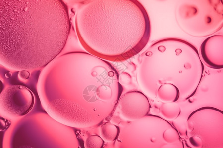 粉色抽象气泡纹理背景图片