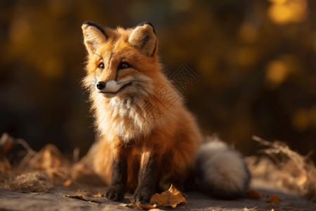 可爱的狐狸毛毡图片