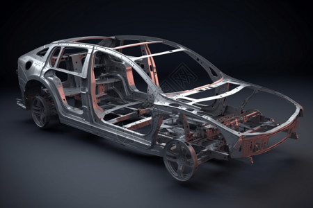 3D模型汽车框架图片