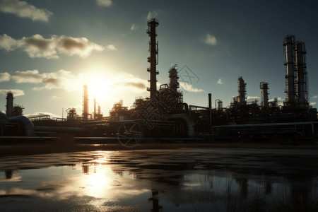 工业炼油厂外部图片