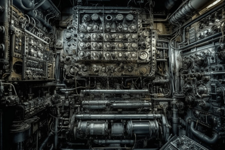 工业机械的复杂性图图片