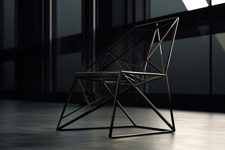 直线设计素材工业设计的几何3D概念图设计图片