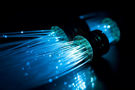 光纤蓝光通信技术图片