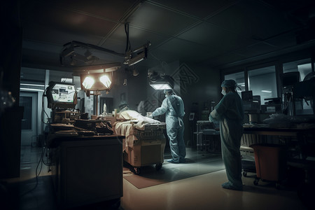 手术室的外科手术图片