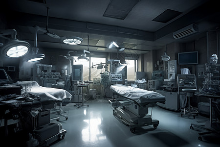 手术环境大手术的手术室背景