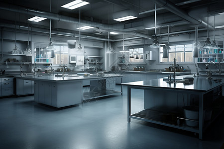 混合化学实验室背景图片