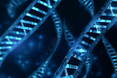 医疗DNA结构背景图片