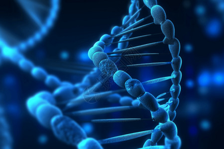医用显微镜科学DNA结构设计图片