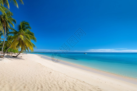深蓝色海水纹金沙海滩背景