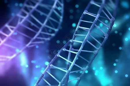 基因数据库3D基因概念设计图片