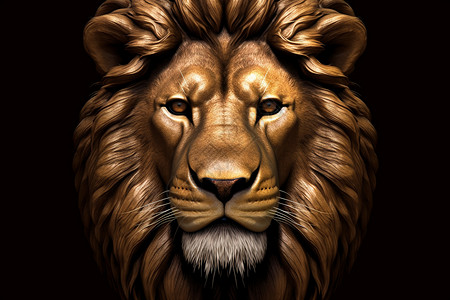 狮子头像背景图片