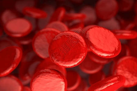 3d抽象红细胞医学概念图图片